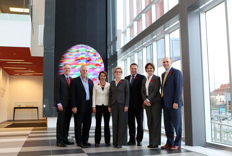 Premier Wynne at University of Waterloo Stratford Campus