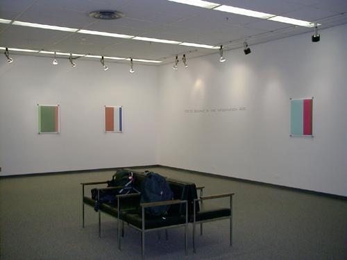 Installation view from Exhibition Poetic Science in the Information Age.Photo: Robbyn Gordon