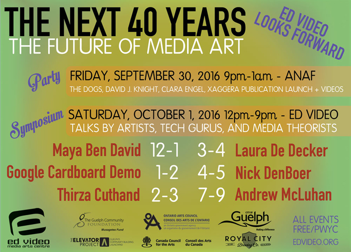 The Next 40 Years: The Future of Media Art Symposium
